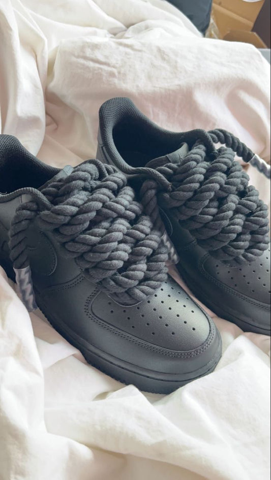 Airforce 1 Rope laces “black”