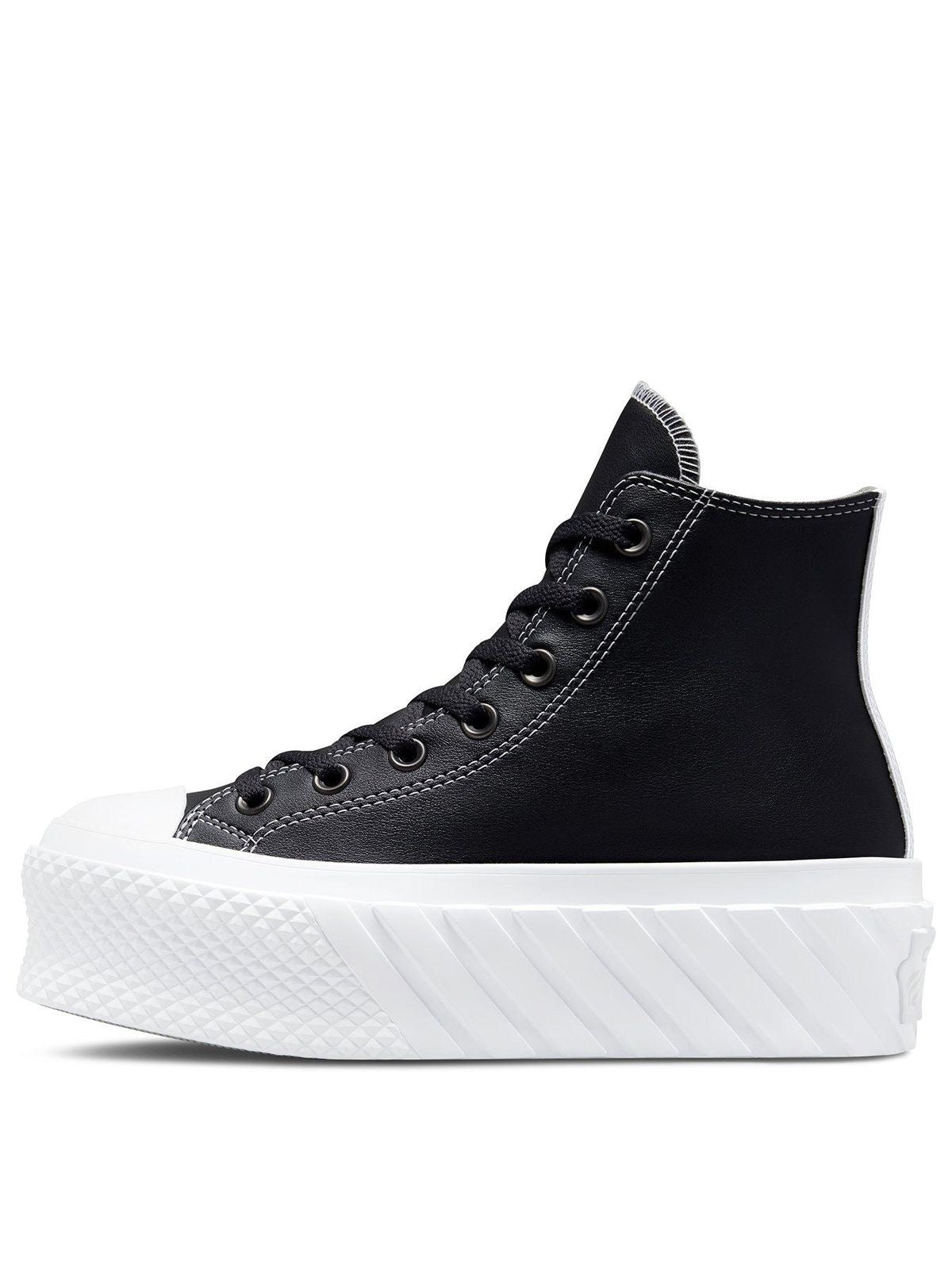 Converse chuck taylor lift 2x platform schuhe schwarz