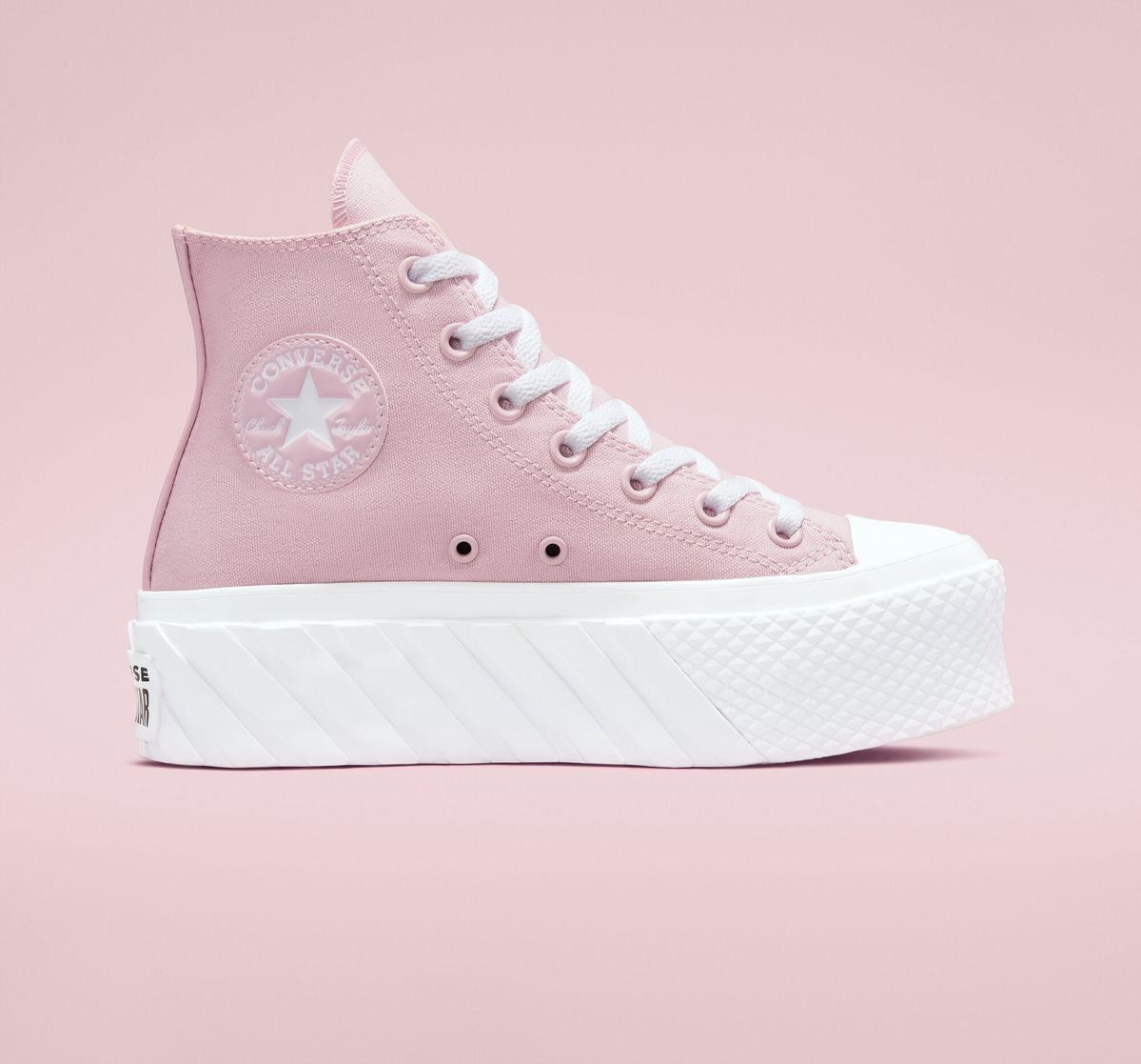 Converse chuck taylor lift 2x platform schuhe schwarz “Pink”