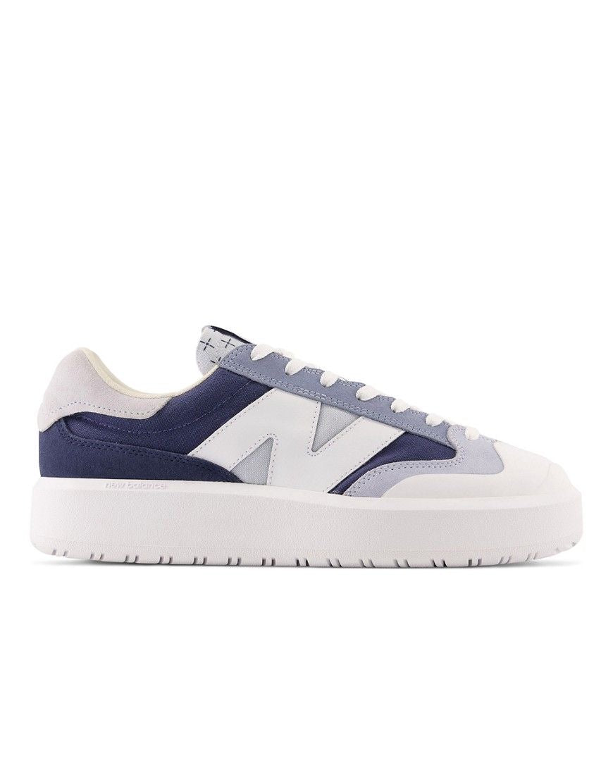 New balance CT302 platforms “white and blue”