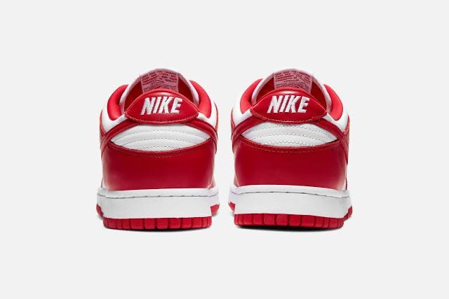 Nike SB dunk low “university red”