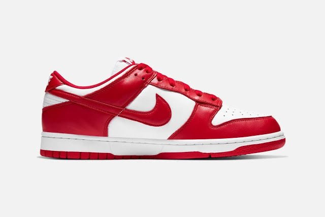 Nike SB dunk low “university red”