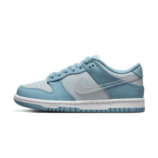 Nike Dunk Low Aura Blue Clear Swoosh