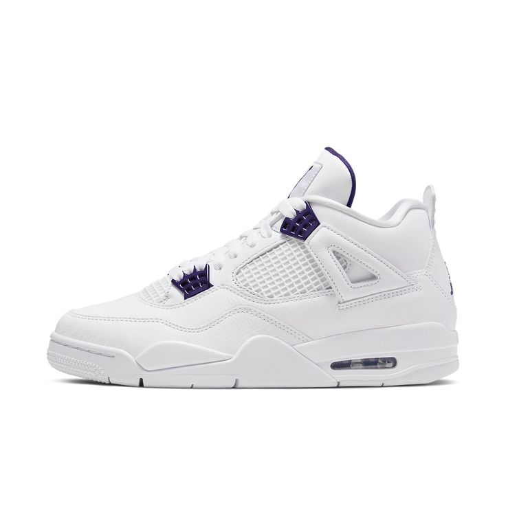 Air Jordan 4, metallic purple